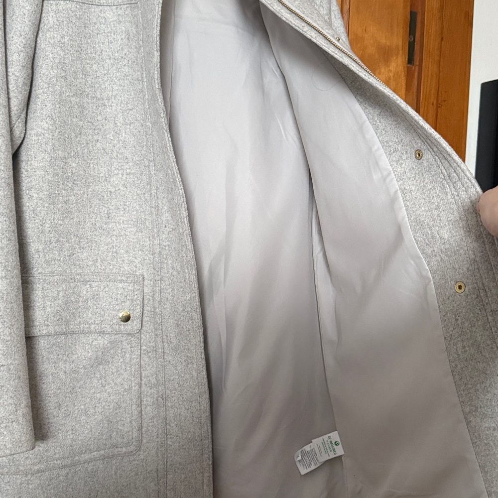 J. Crew Gray Pea Coat - Picture 8 of 10